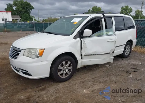 2012 Chrysler Town & Country Touring из США, поврежденный, VIN 2C4RC1BGXCR133809